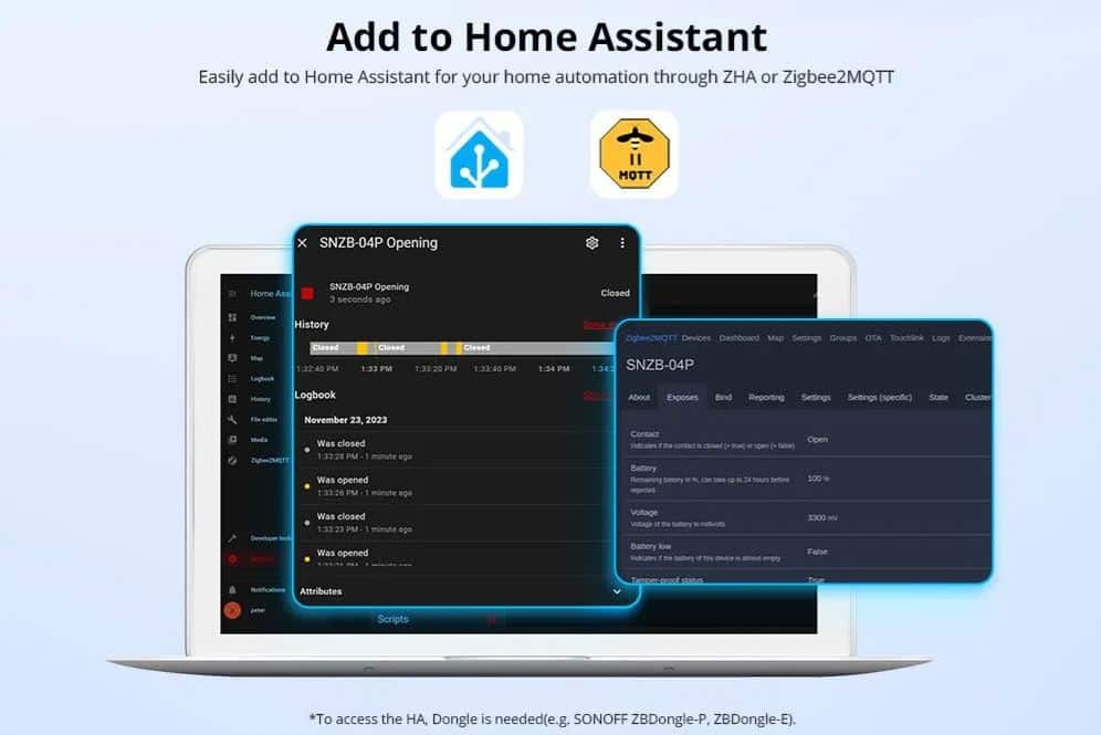 SONOFF Zigbee Door/Window Sensor SNZB-04P - Smart Security Sensor - Image 5