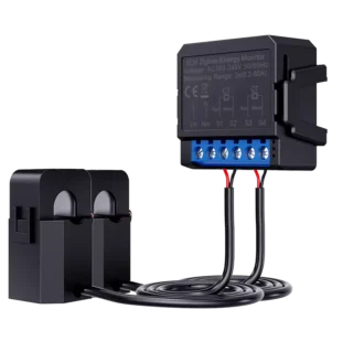 Avatto WPM16-2 – WiFi Dual Smart Power Meter (2×80A) with Clamp Sensors